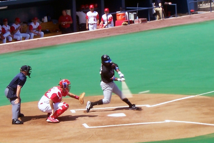 Lastings Milledge, seen here playing for the Norfolk Tides in 2006, signed a contract with the Lancaster Barnstromers last month. (Photo credit: Paul Hadsall)